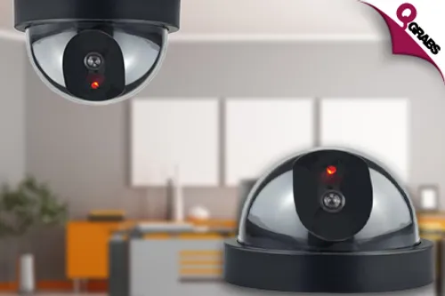 From QR39, Have a Watchful Eye with a Realistic Looking Security Camera! (Up to QR70 Value)